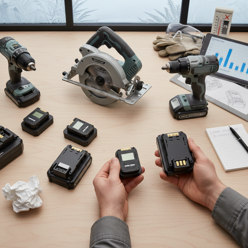How to choose the right batteries for cordless tools?