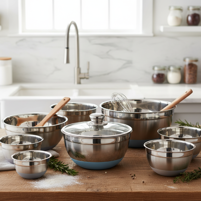 10 Best Stainless Steel Kitchen Bowls for Every Home Chef?