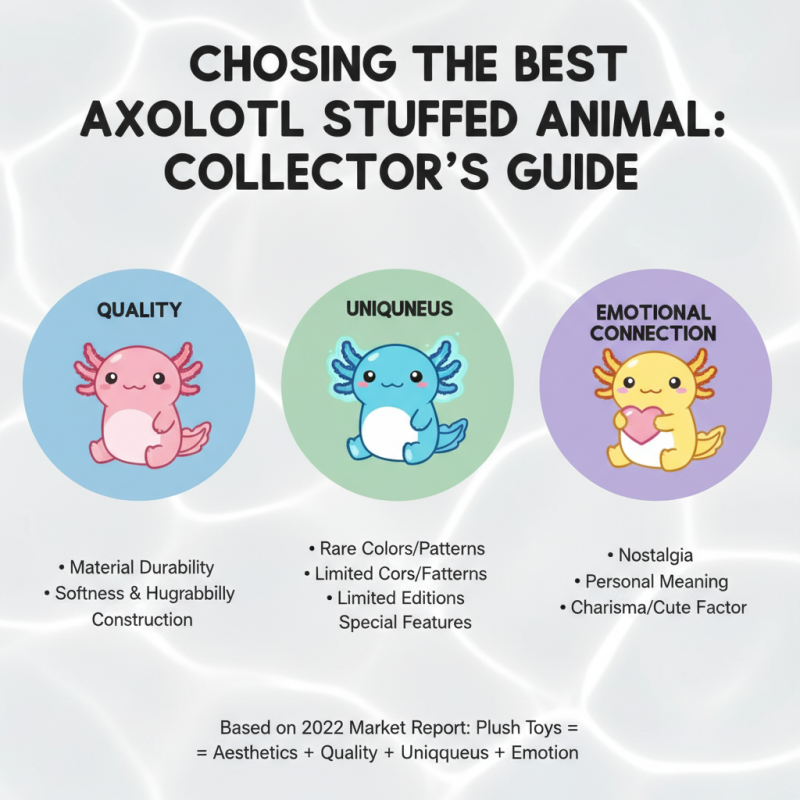 Best Axolotl Stuffed Animal for Unique Collectors?