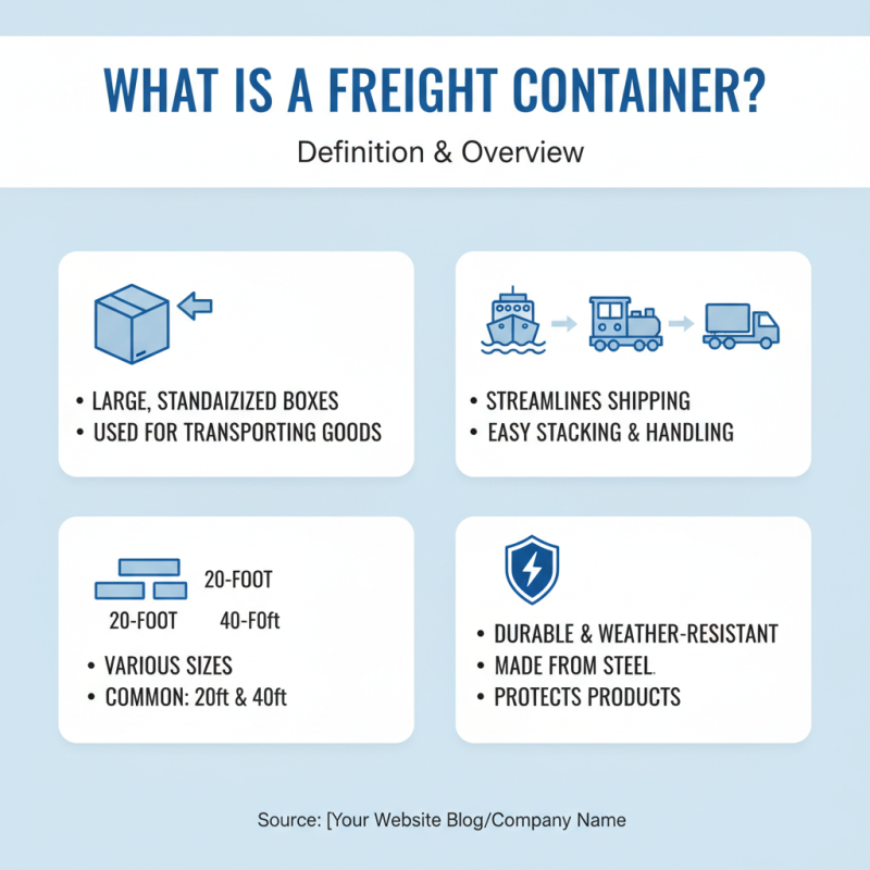 What is a Freight Container and How Does It Work?