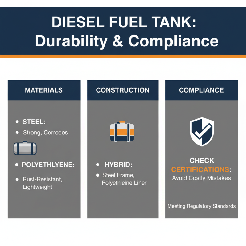 Best Diesel Fuel Tank Buying Guide for Global Buyers?