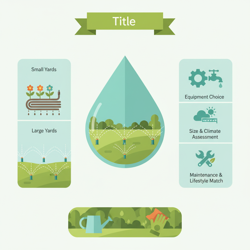 How to Choose the Best Lawn Irrigation Equipment for Your Needs?