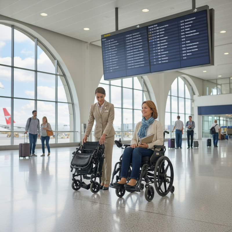 How to Fly with a Folding Power Wheelchair Easily?