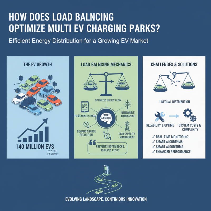 How Does Load Balancing Optimize Multi EV Charging Parks?