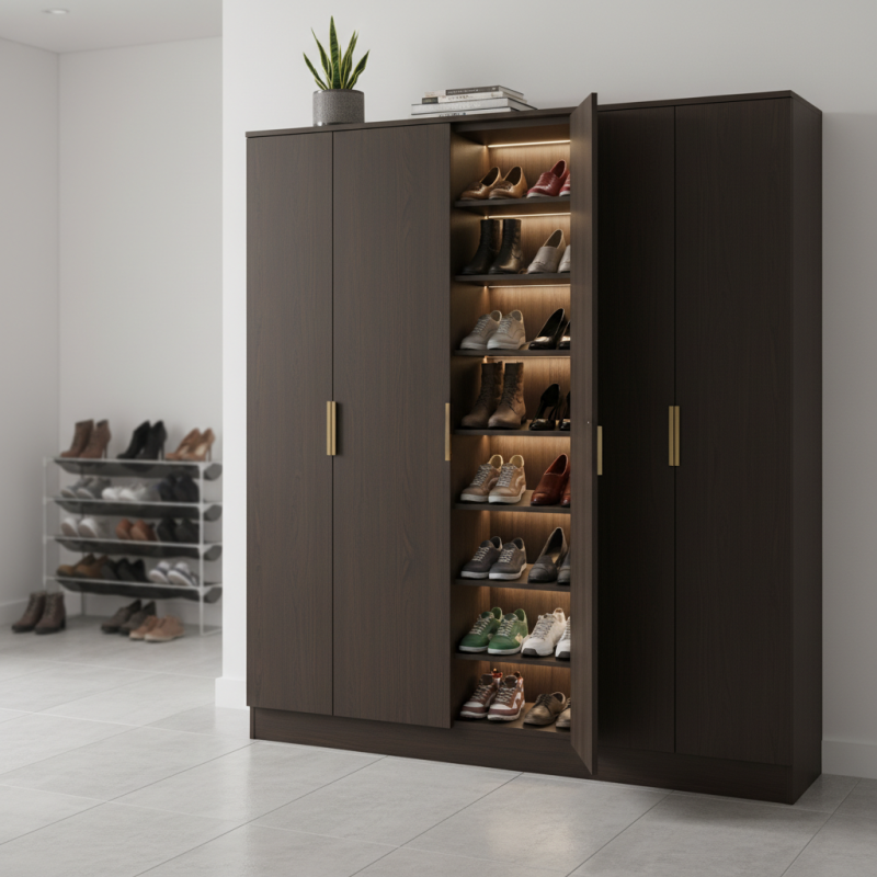 Top 10 Reasons to Choose a Shoe Cabinet Over a Shoe Rack?
