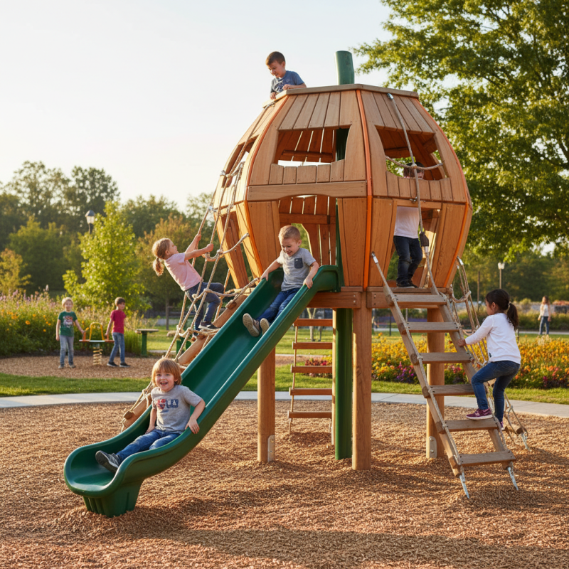 2026 Best Pumpkin Climbing Frame for Kids Fun and Adventure