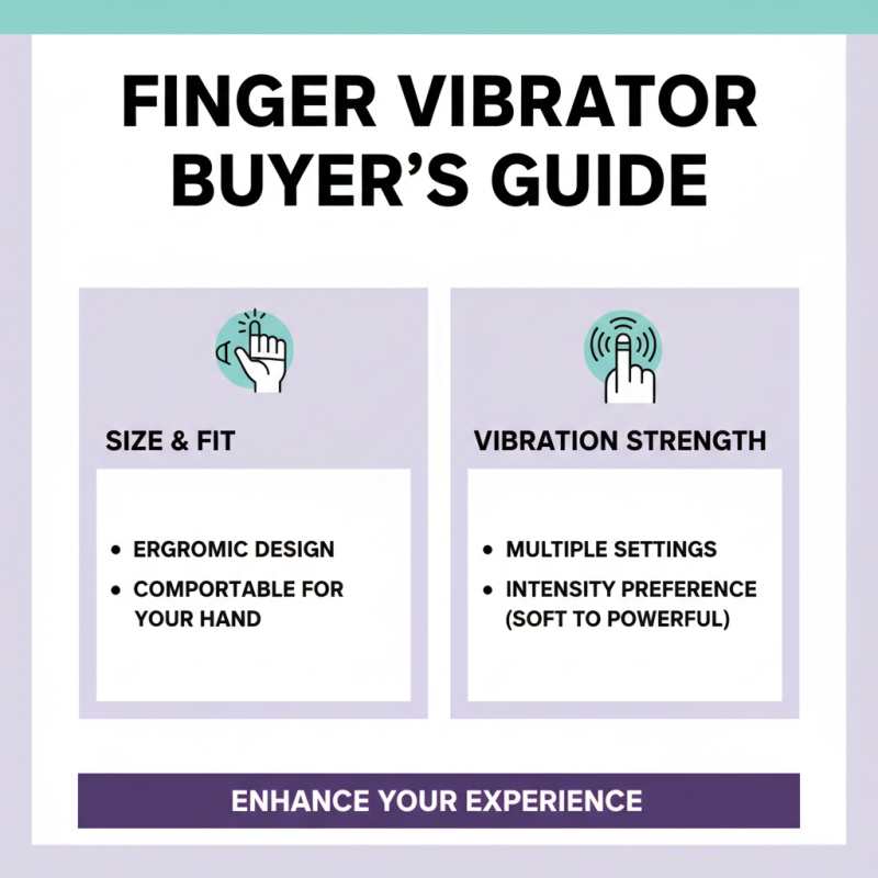 How to Choose the Best Finger Vibrator for Your Pleasure Needs?