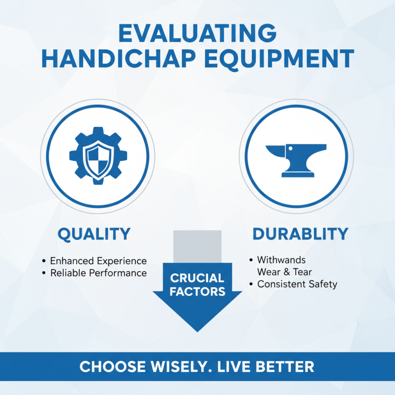 2026 How to Choose the Best Handicap Equipment for You?