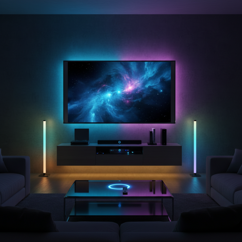 2026 Top LED Lights for Your Entertainment Center Ideas?