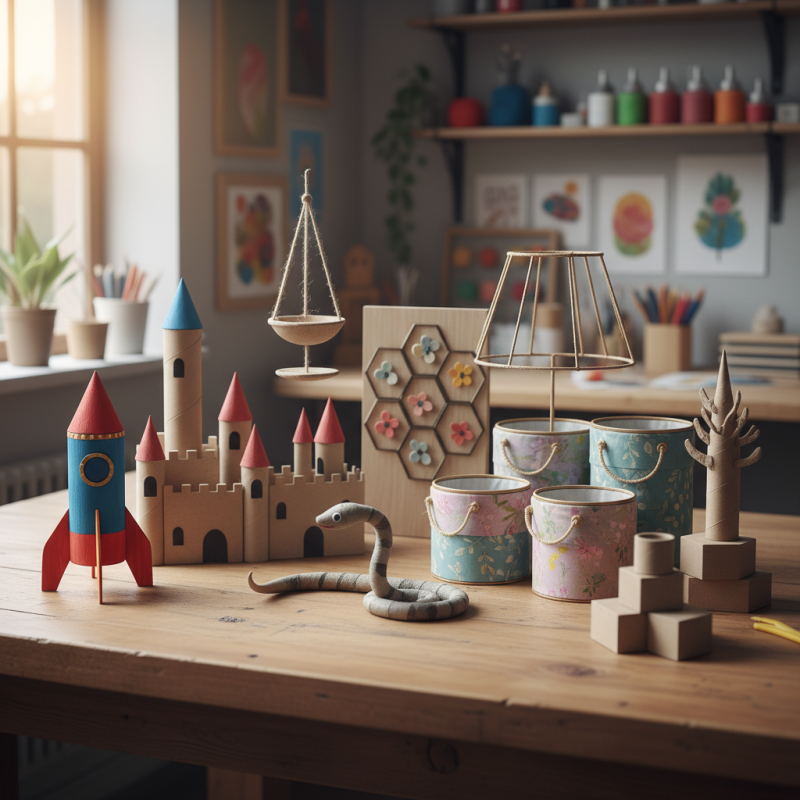 Top 10 Creative Uses for Cardboard Tubes in Crafts?