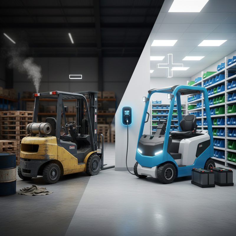 Top Reasons to Switch from Diesel to Electric Forklifts?