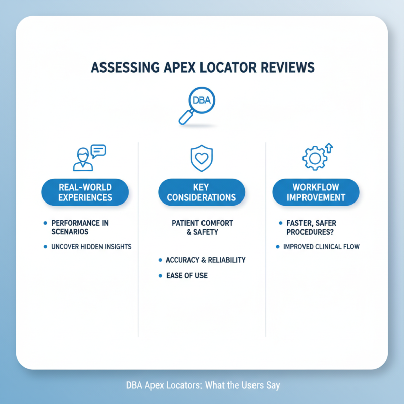 Top Tips for Choosing the Best DBA Apex Locator?