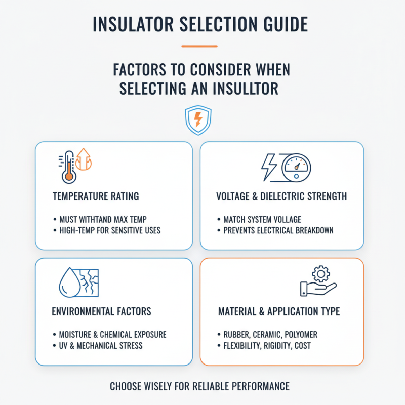 How to Choose the Right Electrical Conductor Insulator for Your Needs?