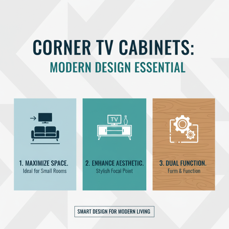How to Choose the Best Corner TV Cabinet Modern Design?