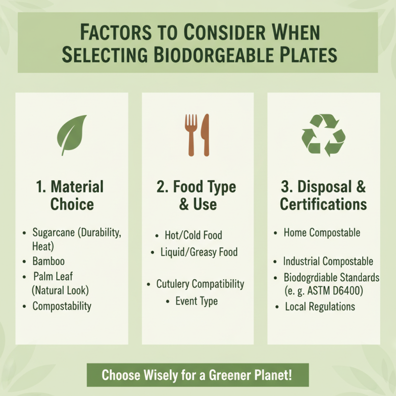 How to Choose Biodegradable Disposable Plates for Your Needs?