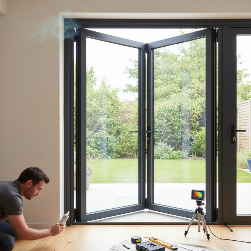 How to Prevent Air Leaks in Bi-Fold Door Frames?
