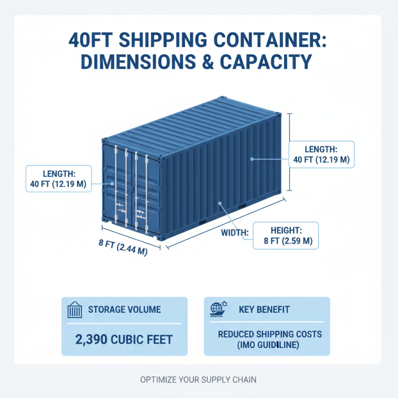 How to Use a 40ft Container for Shipping Storage and More?
