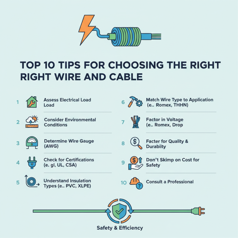 Top 10 Tips for Choosing the Right Wire and Cable?