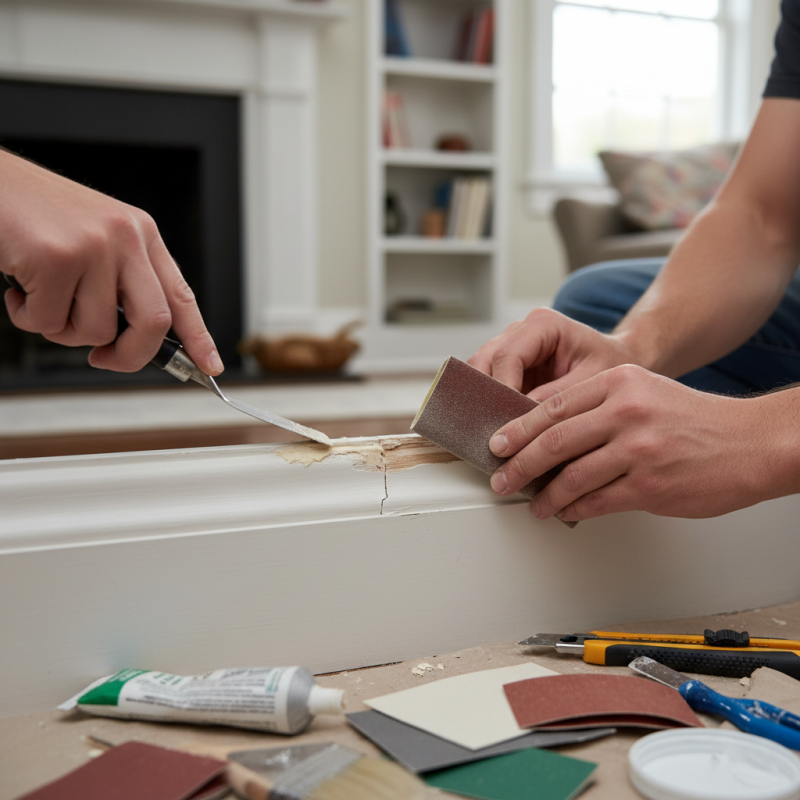 How to Repair Damaged Wood Moulding at Home Effectively?