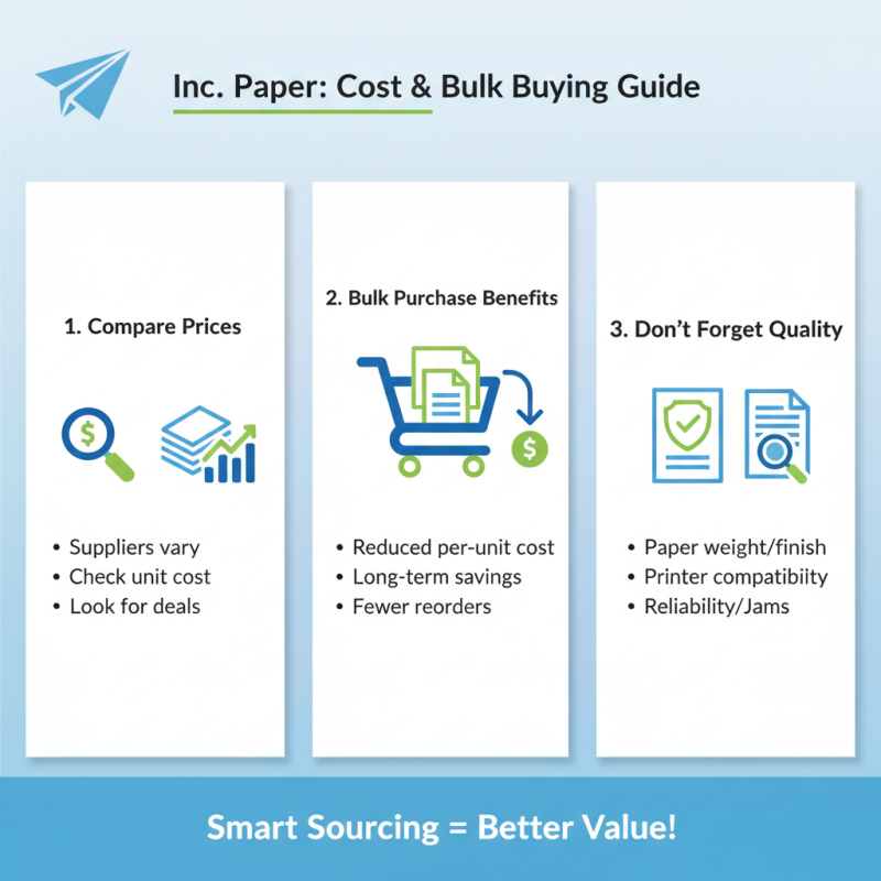 How to Source Inc Paper for Your Business Needs?