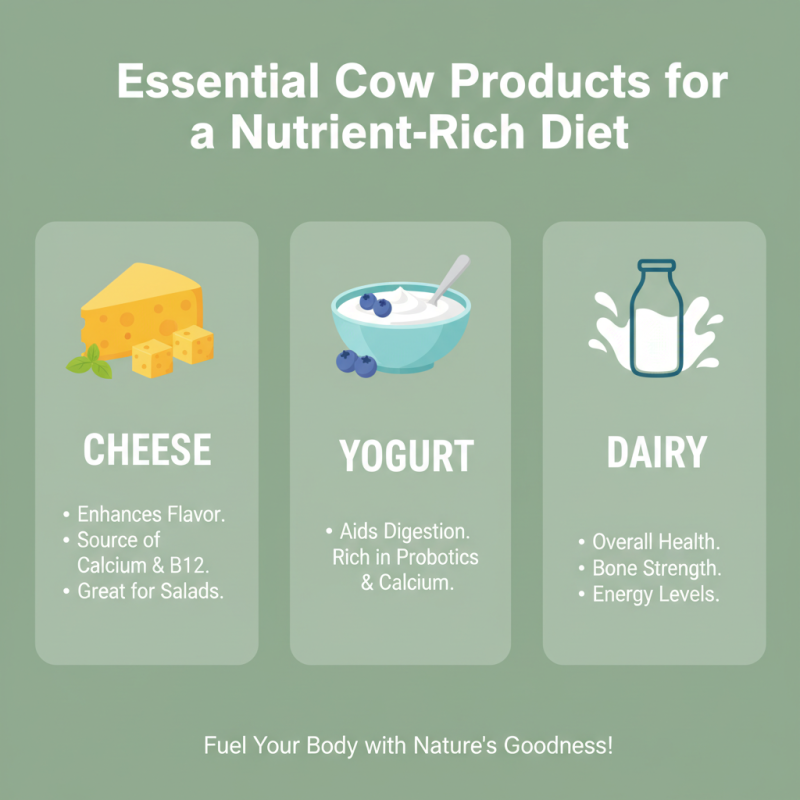 10 Best Cow Products You Should Try for Improved Health and Flavor?