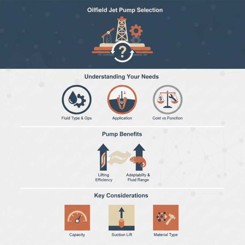 How to Choose the Right Oilfield Jet Pump for Your Needs?