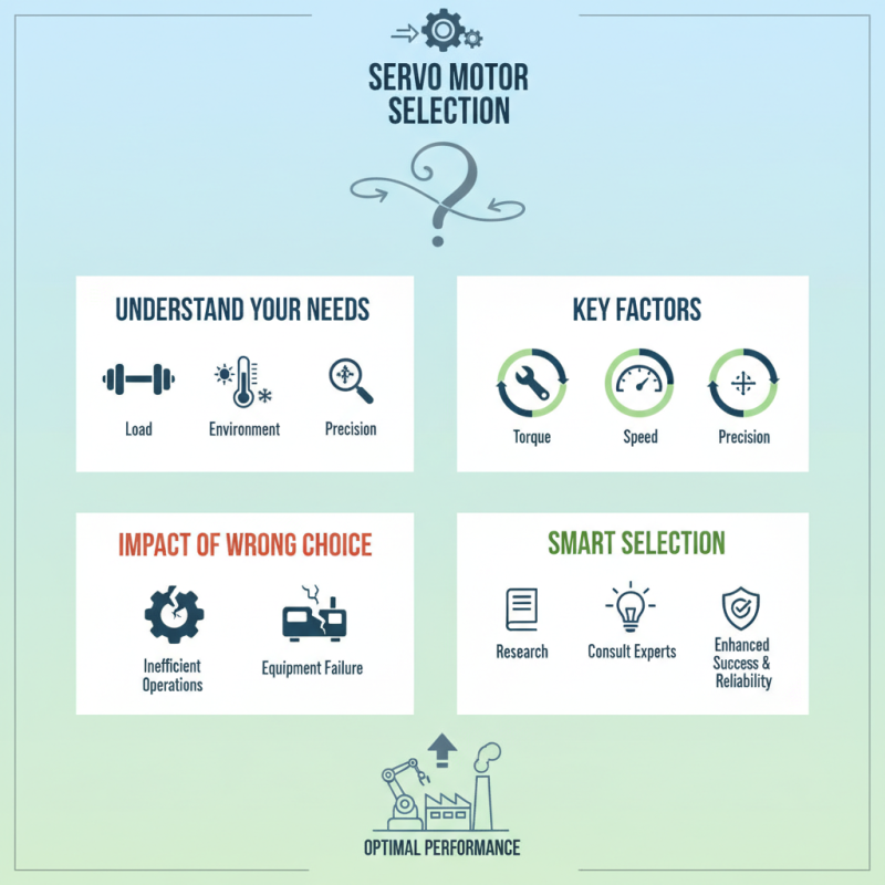 How to Choose the Right Servo Motor for Your Applications?