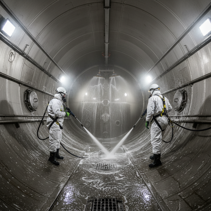 How to Clean the Interior of a Chemical Liquid Tanker Efficiently?
