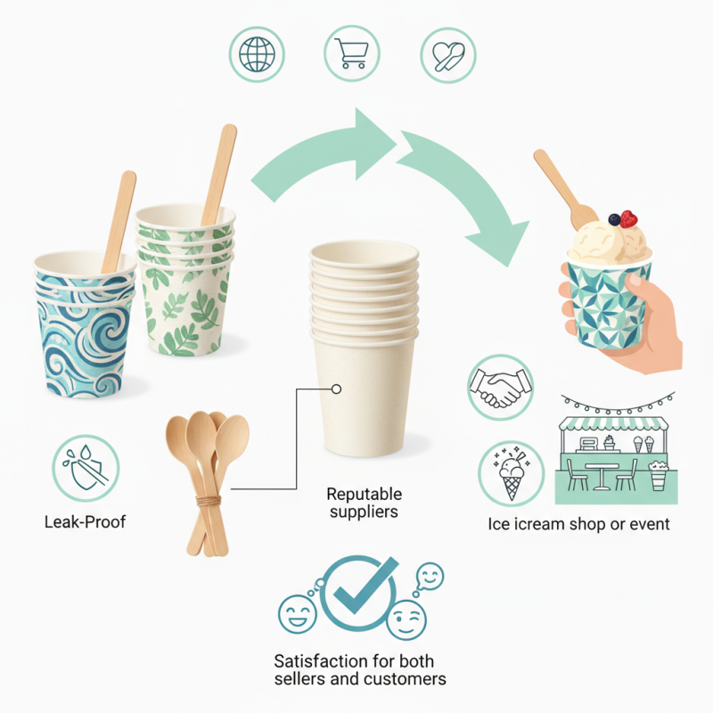 Best Ice Cream Cups With Wooden Spoons for Global Buyers?
