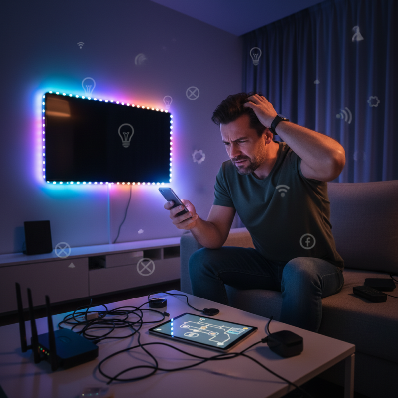 Why Can't My LED Lights Connect to My Smart Home System?