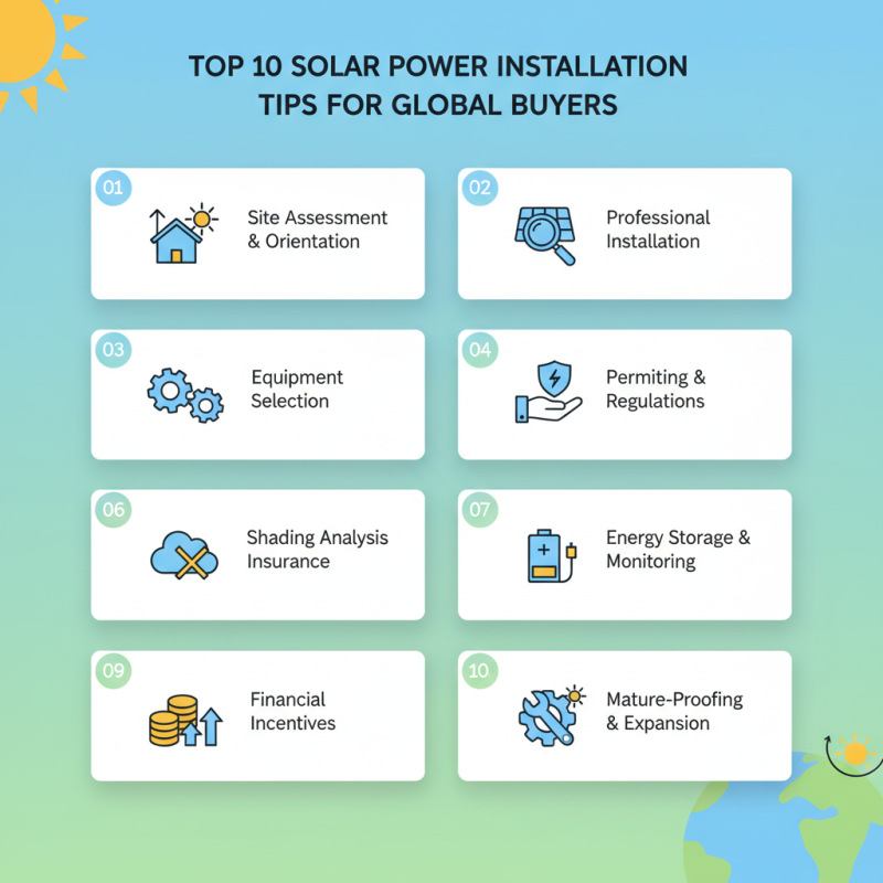 Top 10 Solar Power Installation Tips for Global Buyers?