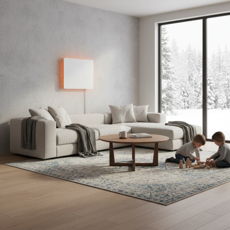 What is the Purpose of Infrared Panels in Home Heating?