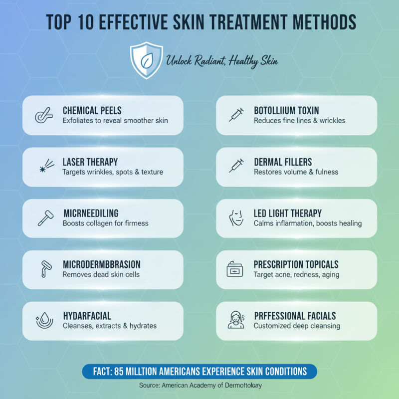 Top 10 Skin Treatment Methods for Radiant Healthy Skin?
