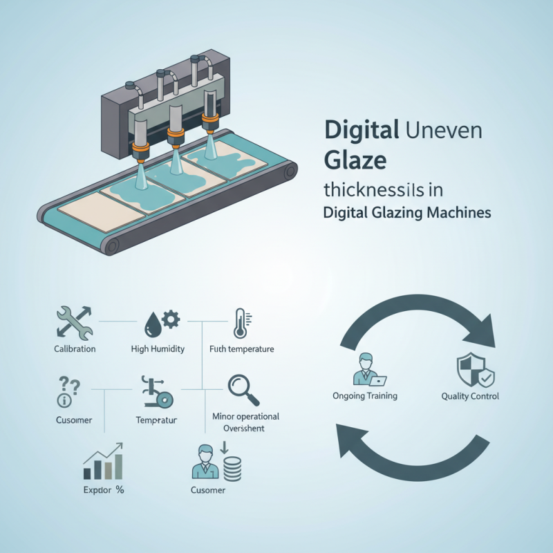 Why is the Glaze Thickness Uneven on My Digital Glazing Machine?