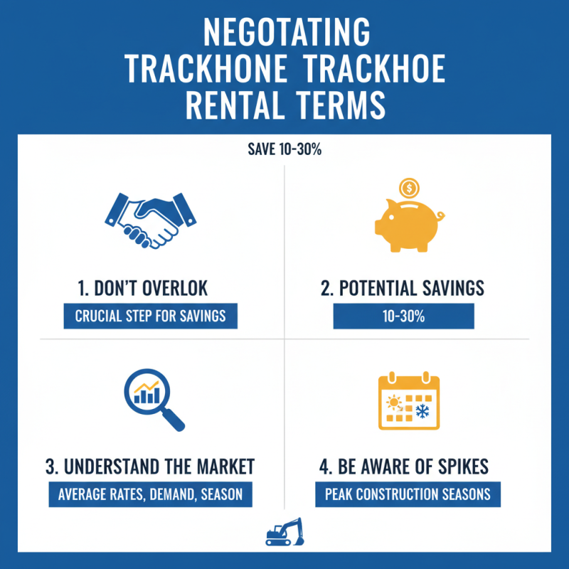 How to Find the Best Trackhoe Rental Deals Near You?