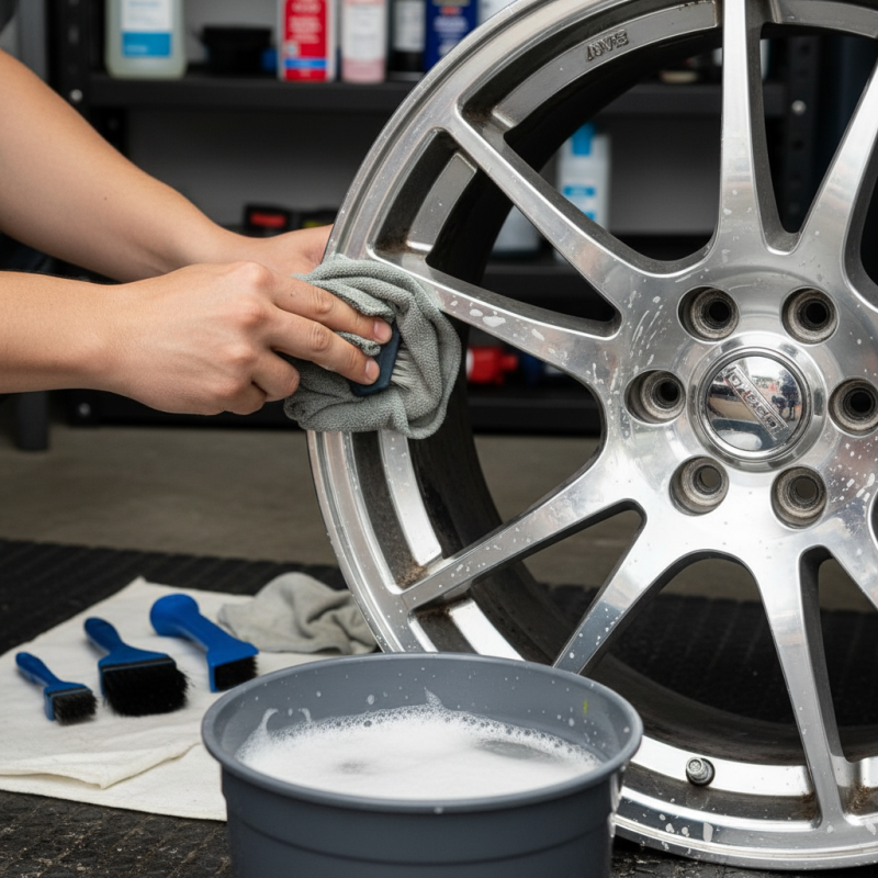 How to Safely Clean Oxidized Aluminum Wheels for Best Finish?