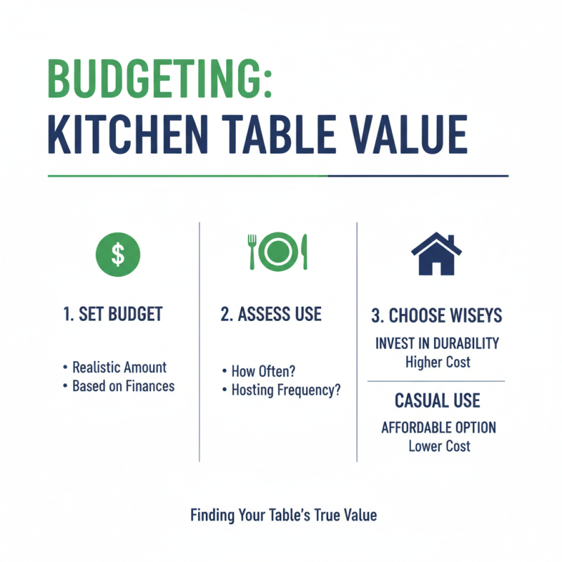 How to Choose the Best Kitchen Tables for Your Home?