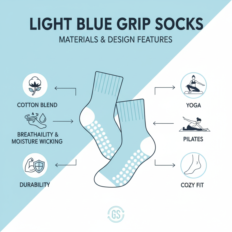 Why Choose Light Blue Grip Socks for Your Next Purchase?
