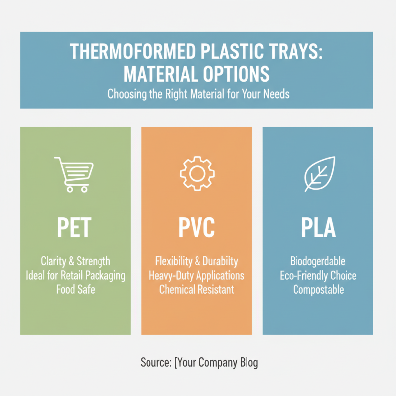 How to Choose the Best Thermoformed Plastic Trays for Your Needs?