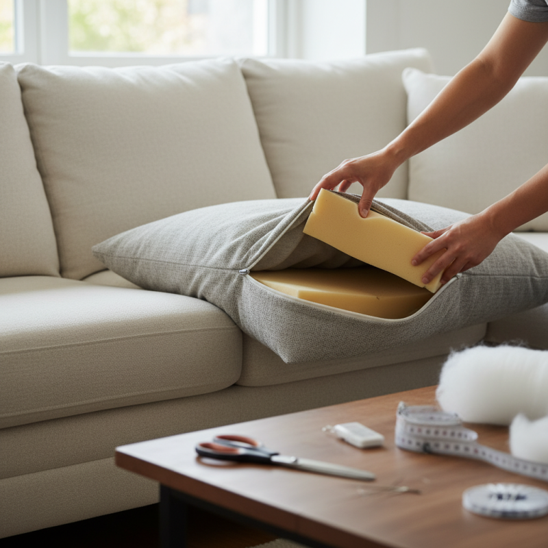 How to Fix a Sagging Sofa Cushion at Home for Comfort?
