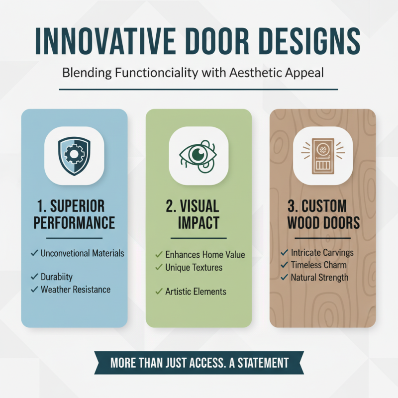 Top Trends for Outside Door Designs You Need to Know?