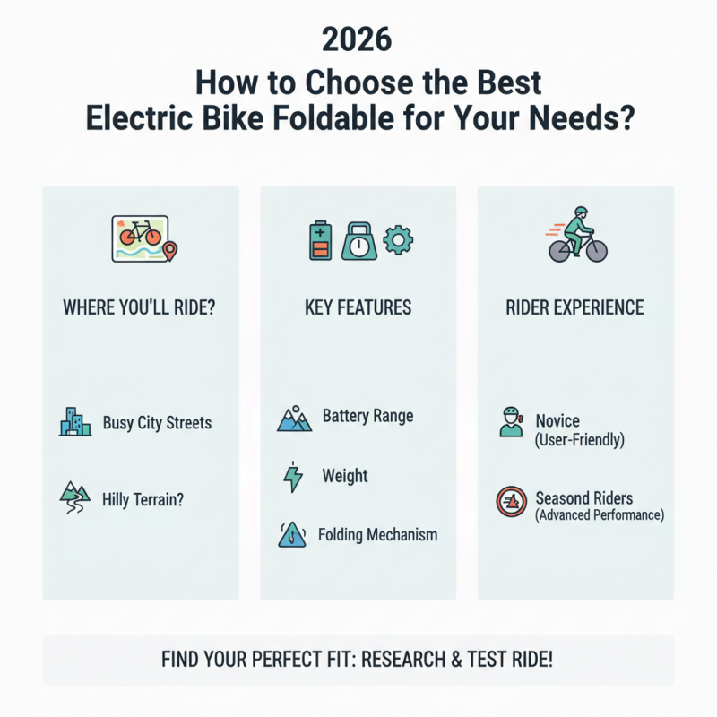 2026 How to Choose the Best Electric Bike Foldable for Your Needs?