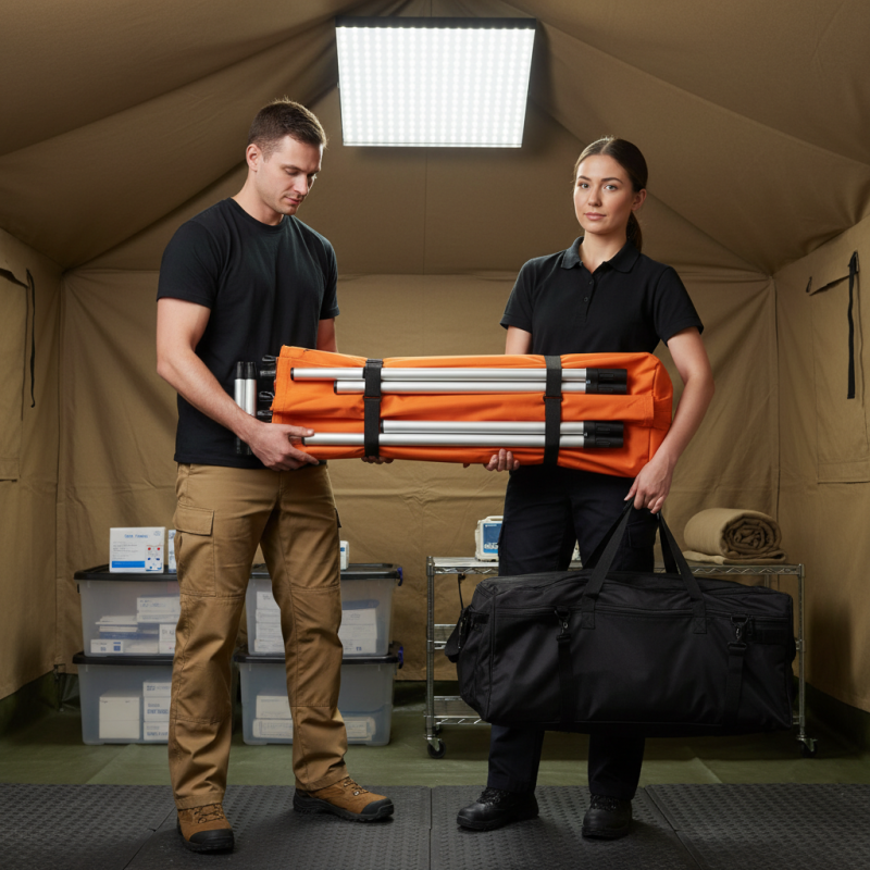 Why Is It Important to Know How to Fold and Store a Portable Emergency Stretcher?