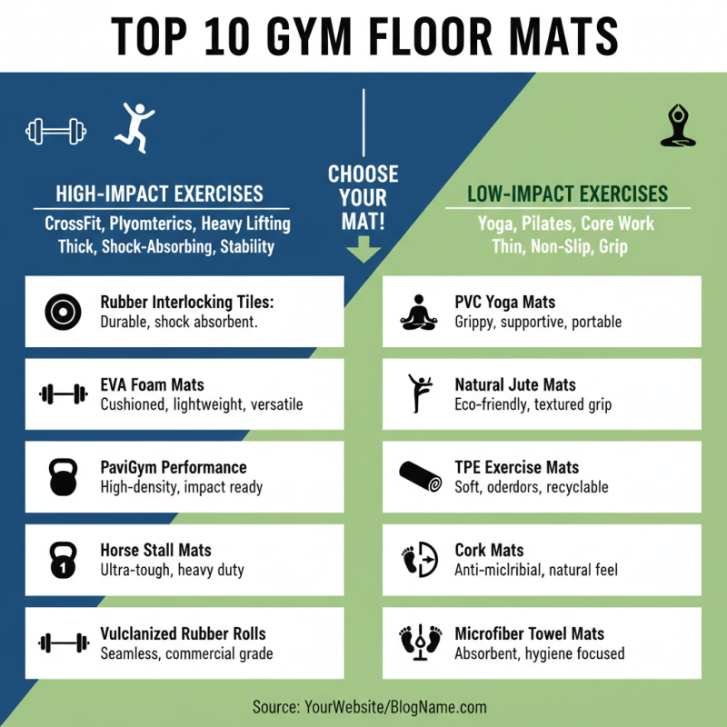 Top 10 Gym Floor Mats You Need for Your Fitness Space?