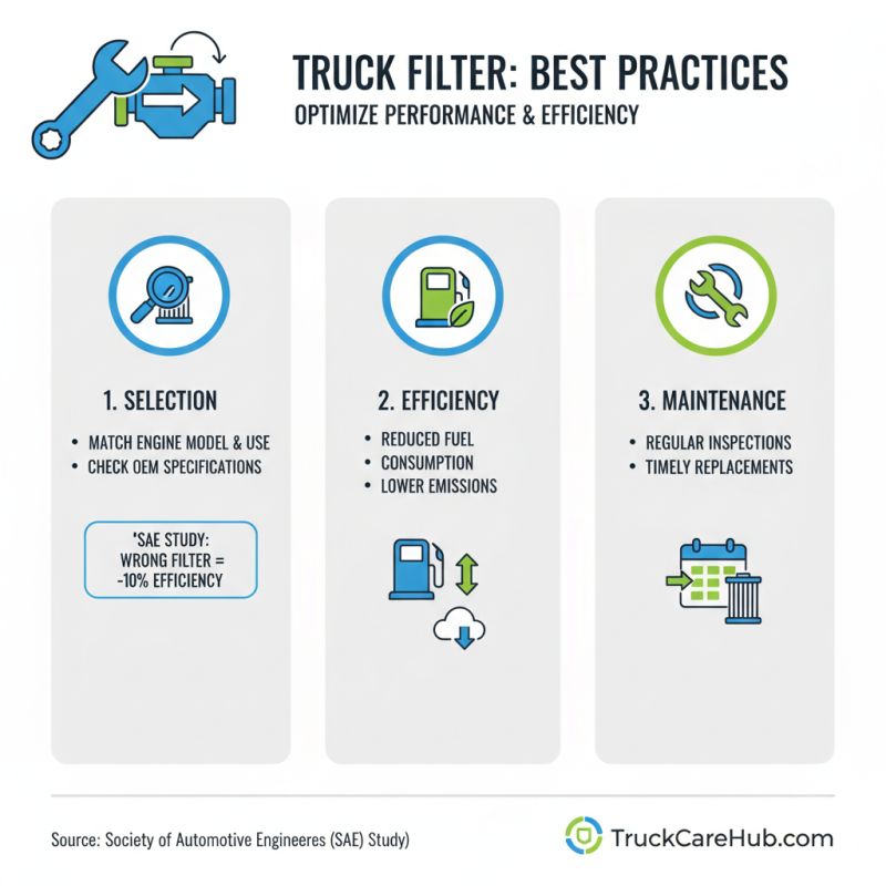 Why is Choosing the Right Truck Filter Essential for Performance?