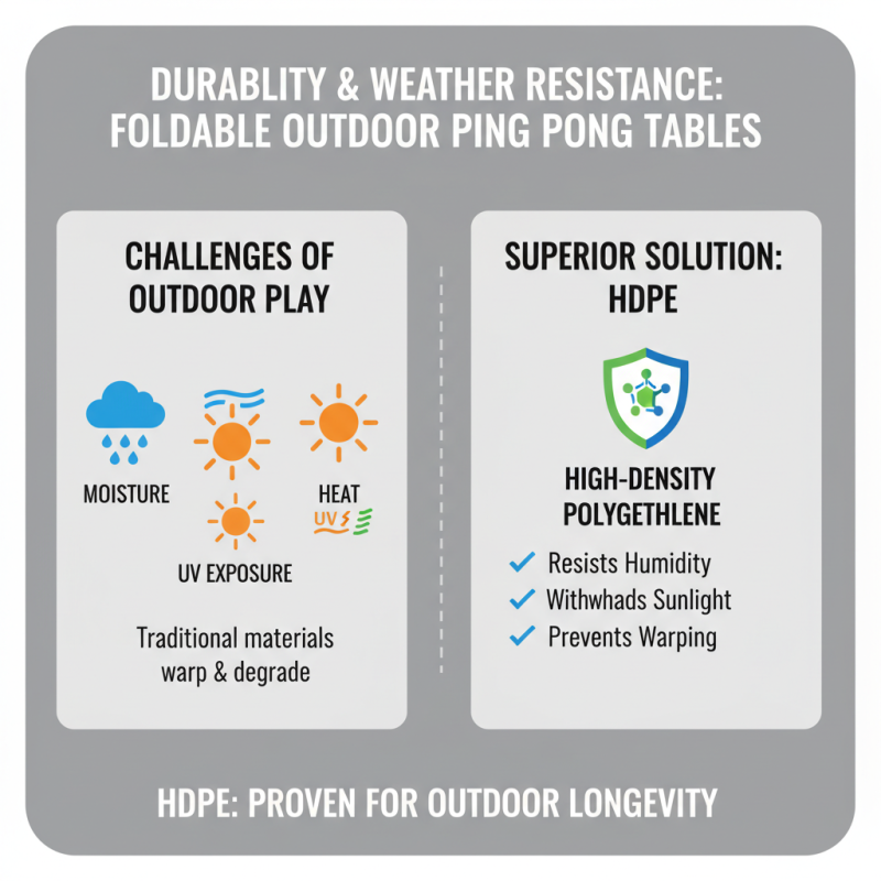 2026 Best Foldable Ping Pong Table Outdoor Options for All Players?