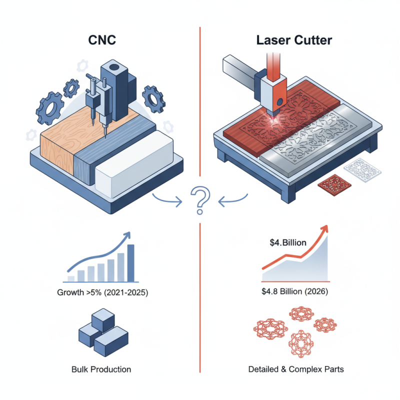 What is the Difference Between CNC and Laser Cutter?