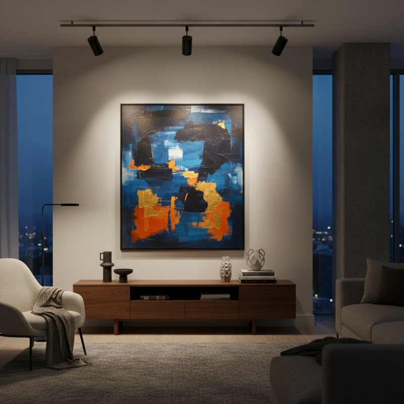 10 Best Tips on How to Create a Focal Point with Track Lighting?