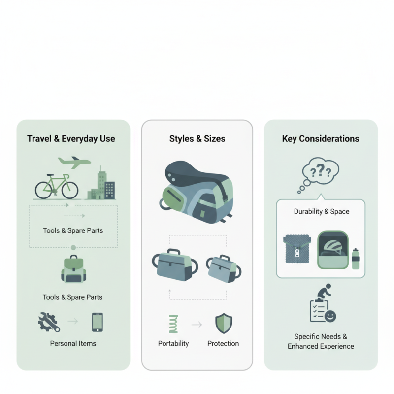 Top Cycling Storage Bags for Easy Organization and Travel?