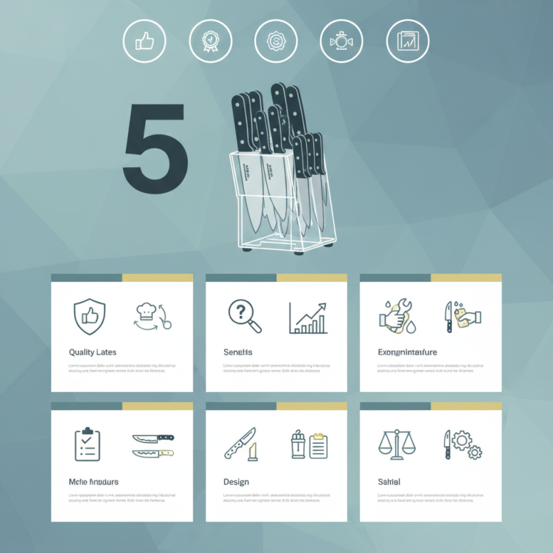 Top 5 Acrylic Block Knife Set Tips for Global Buyers